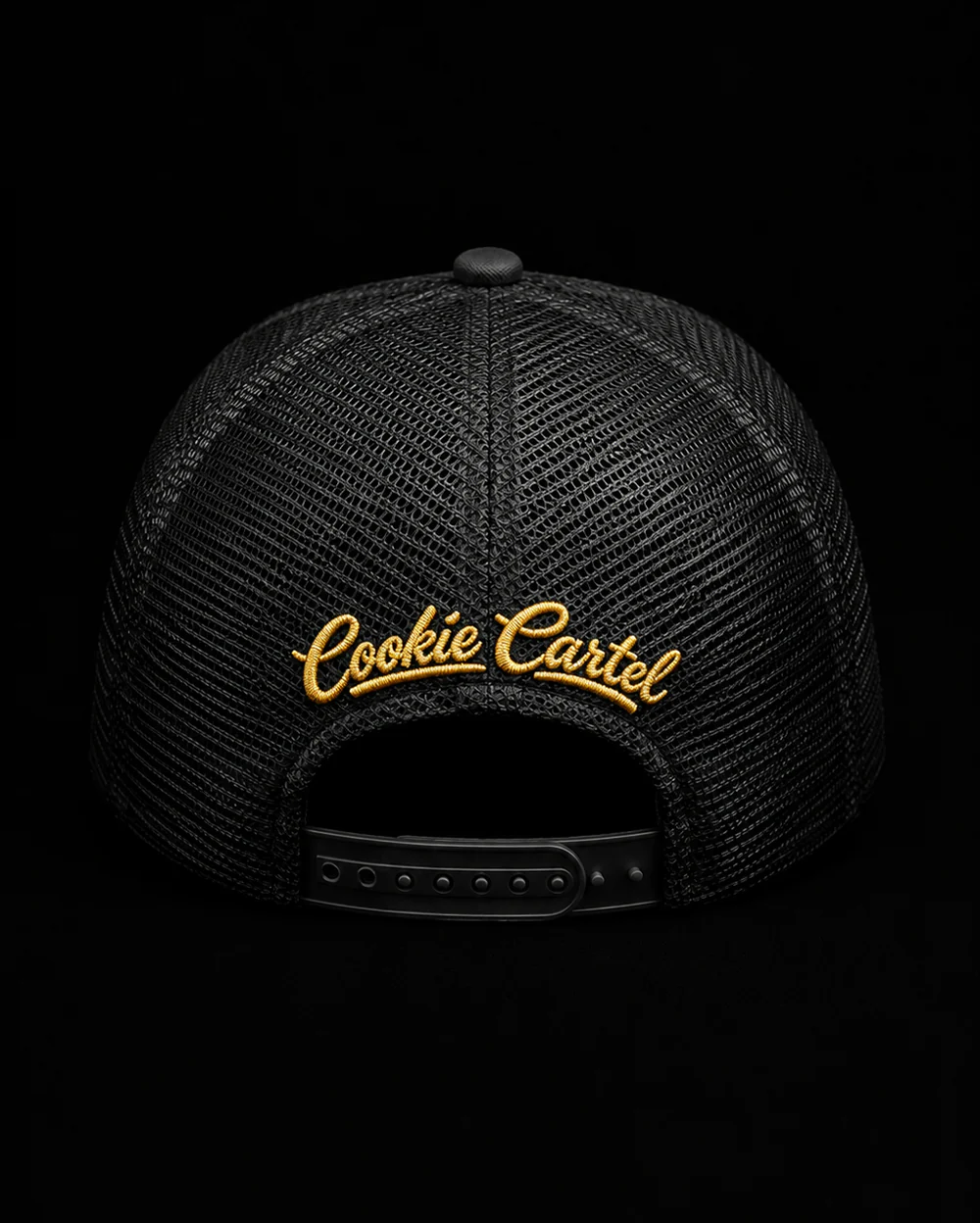 El Jefe Black Trucker Cap – Premium Unisex Cartel Cap for True Bosses - Image 4