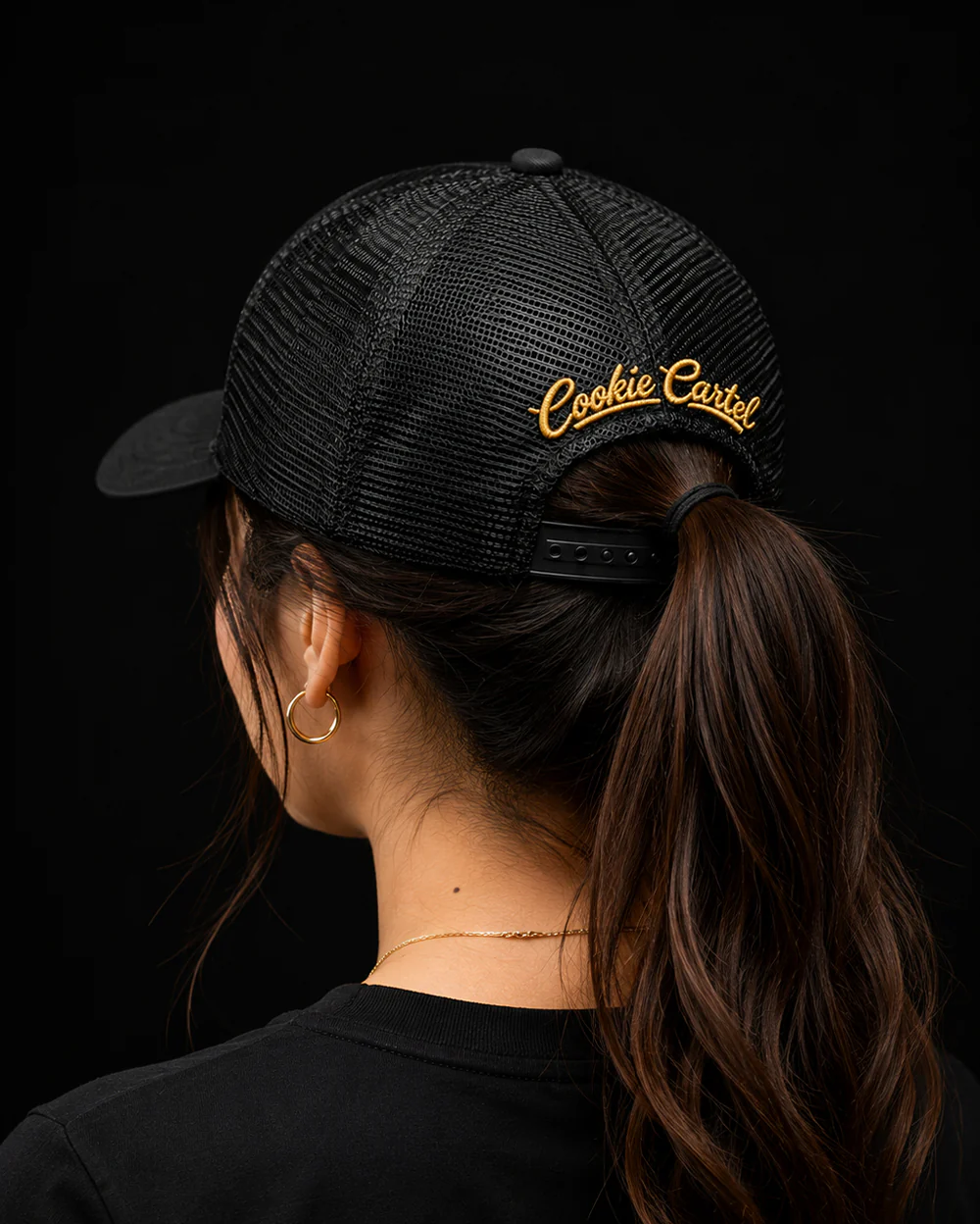 El Jefe Black Trucker Cap – Premium Unisex Cartel Cap for True Bosses - Image 6