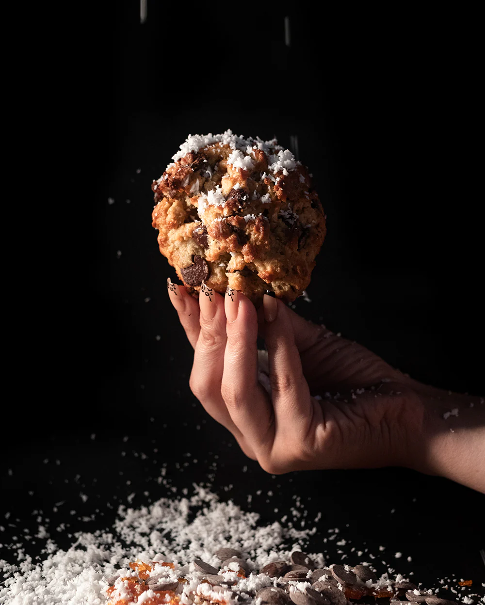 Coco Cubano (Coconut & Caramel Crunch Chocolate Chip Cookie) - 150gm - Image 2