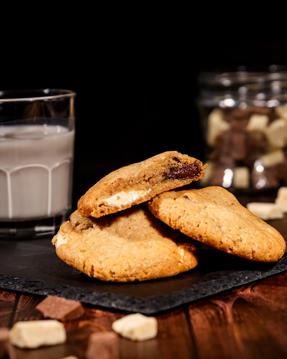 Pablo the OG (Rich oozy Dark & White Chocolate) - 100gm - Image 3