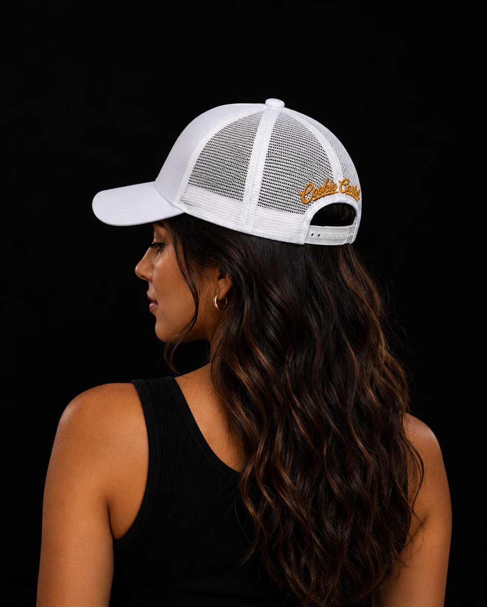 El Jefe White Trucker Cap – Premium Unisex Cartel Cap for True Bosses - Image 6